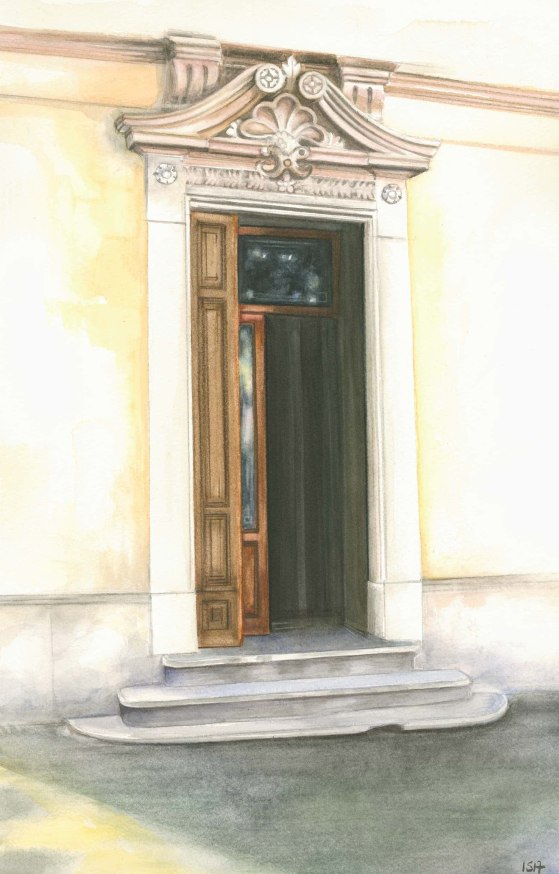 Casa di Olgiate,un ingresso (30x45)