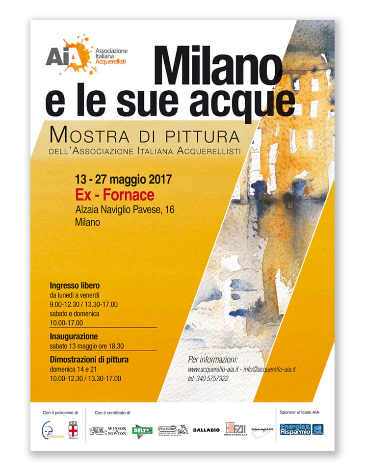 Milano e le sue acque mostra di pittura 2017