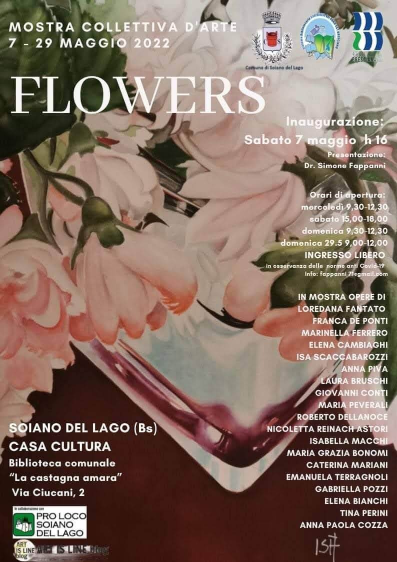 Flowers, mostra collettiva d'arte maggio 2022