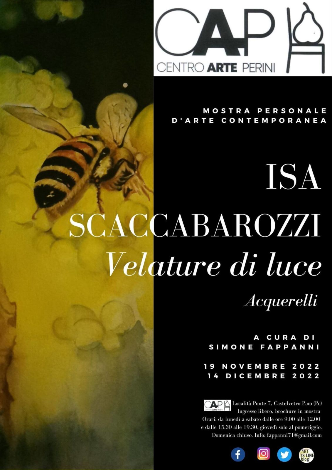Velature di Luca - Acquerelli di Isa Scaccabarozzi