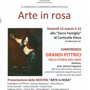 Arte in Rosa, Corticelle di Pieve - 2015