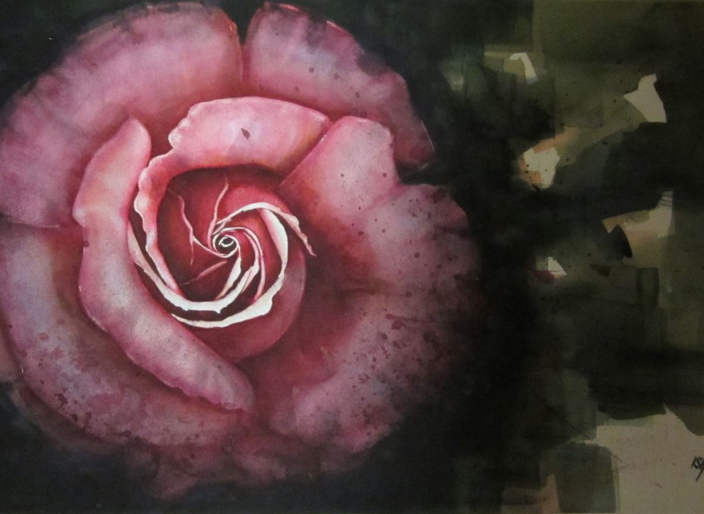 Il centro della rosa (39x58)