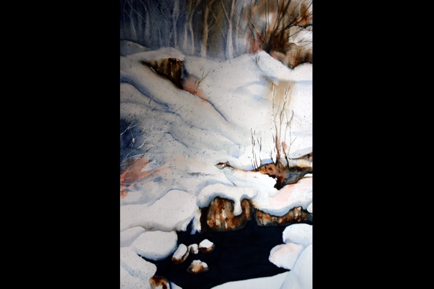 Neve nel bosco (39x56)